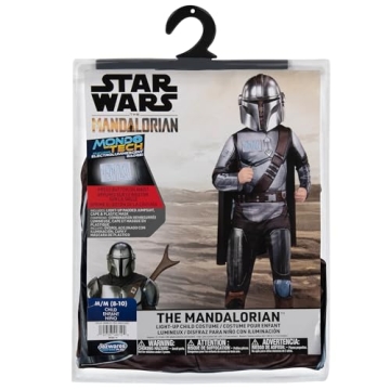 Mandalorian Youth Light Up Costume for Star Wars Fans