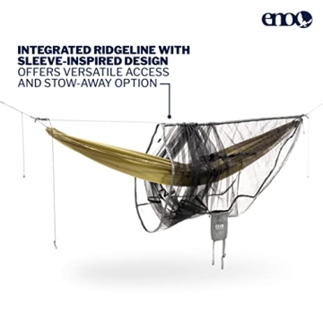 ENO Guardian SL Bug Net Lightweight Hammock Mosquito Protection