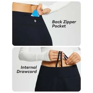 BALEAF Women's Fleece Lined Joggers Waterproof Thermal Hiking Pants Sweatpants Track Pants Winter Clothes Running Gear Black XL