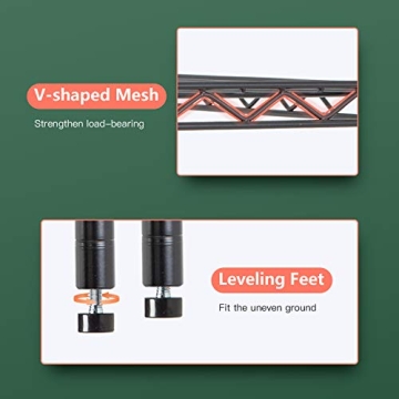 FDW 5-Tier Adjustable Shelving Unit for Home & Garage