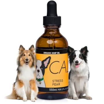 Hemp Dog Health - Calm - Hemp Oil for Dogs - for Dog Nervousness Relief - Balanced Mood & Behavior D...