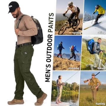 Men's BDU Tactical Camo Cargo Pants - Versatile Style and Comfort