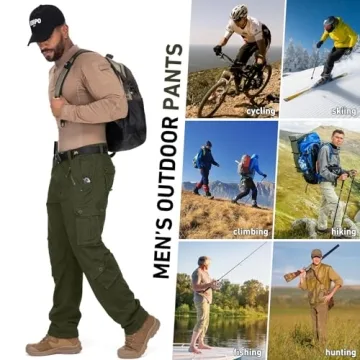 Men's BDU Tactical Camo Cargo Pants - Versatile Style and Comfort