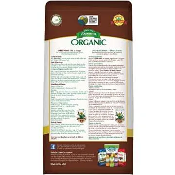 Espoma Organic Plant-Tone 5-3-3 Natural & Organic All Purpose Plant Food; 4 lb. Bag; The Original Or...