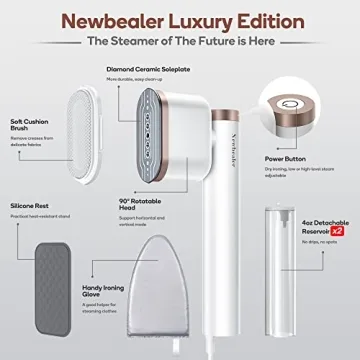 Compact Handheld Steamer - Quick & Efficient Wrinkle Removal