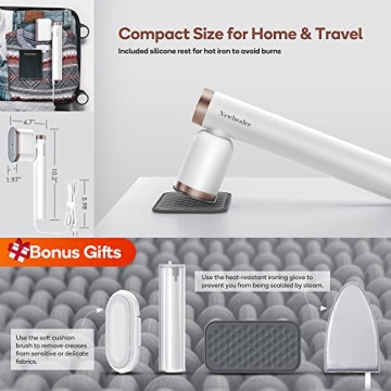 Compact Handheld Steamer - Quick & Efficient Wrinkle Removal