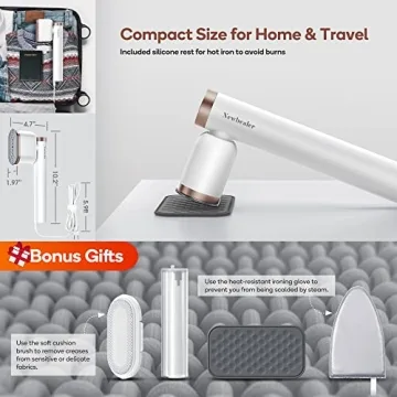 Compact Handheld Steamer - Quick & Efficient Wrinkle Removal