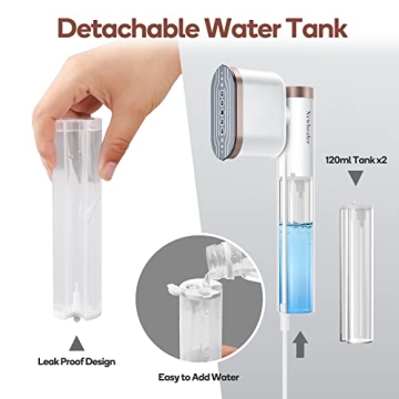 Compact Handheld Steamer - Quick & Efficient Wrinkle Removal