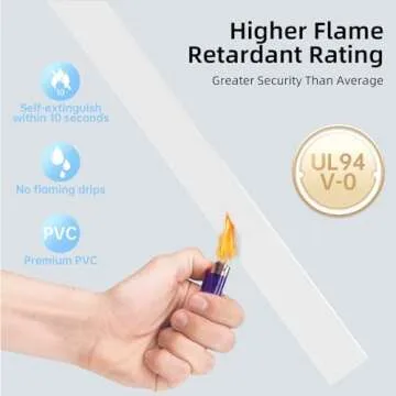 Delamu Cord Hider | 34in Cord Covers for Wires on Wall | Large Cable Hider | Wire Covers for Cords | Wire Hiders for TV on Wall | Paintable Cable Cover Cable Management | 2X L17 W1.18 H0.6in, White