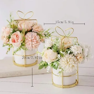 Stunning KIRIFLY Artificial Flower Centerpieces for Decor