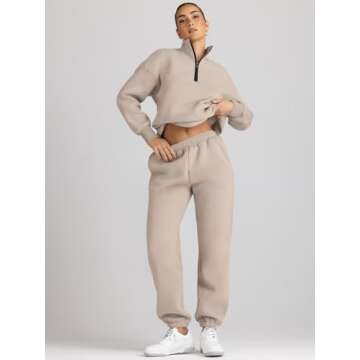 Stylish Comfort with AUTOMET Women's Sweatsuits 2 Piece Set