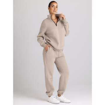 Stylish Comfort with AUTOMET Women's Sweatsuits 2 Piece Set