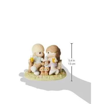 Precious Moments, Always Be By My Side, Bisque Porcelain Figurine, 104018