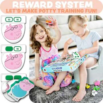 Potty Time Adventures Potty Training Chart for Toddlers