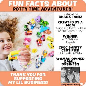 Potty Time Adventures Potty Training Chart for Toddlers