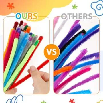 Caydo Multi-Color Pipe Cleaners for Creative Crafts