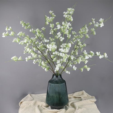 Ivydale Faux Greenery Stems, 3PCS Winter Artificial Willow Branches for Vase, 43.31" Real Touch Twig...