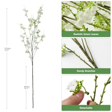 Ivydale Faux Greenery Stems for Realistic Home Decor