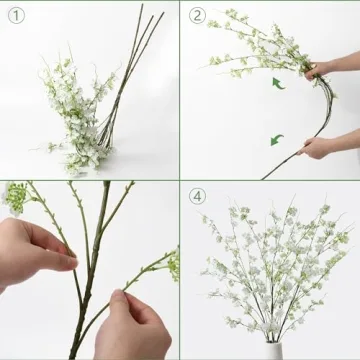 Ivydale Faux Greenery Stems for Realistic Home Decor