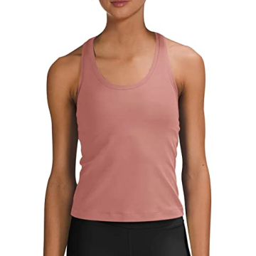 LASLULU Women's Summer Crop Tank for Activewear