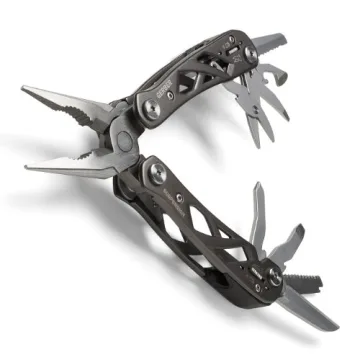 Gerber Gear Suspension 12-in-1 EDC Multi-Plier Multitool with Pocket Knife, Needle Nose Pliers, Wire Cutters and More, Gifts for Men, Camping and Survival, Grey