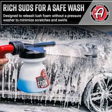 Adam's Foam Gun Car Wash Foam Sprayer for Easy Cleaning