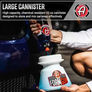 Adam's Foam Gun Car Wash Foam Sprayer for Easy Cleaning