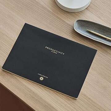 Intelligent Change - Weekly Desk Pad, 1-Year Productivity Planner, Tear-Out Deskpad for to-Do List, ...
