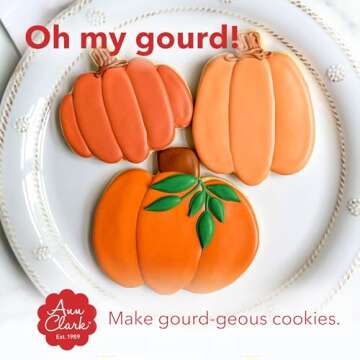 Pumpkin Cookie Cutter 4" Made in USA Ideal for Halloween Baking