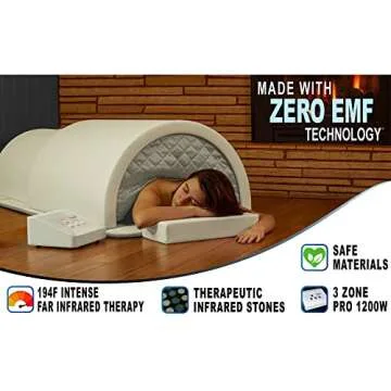 1Love Premium Infrared Sauna Dome | Fast Preheat & Safe