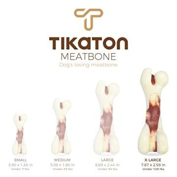 Durable Tikaton Indestructible Dog Chew Toys for All Breeds