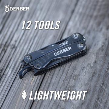 Gerber Dime 12-in-1 Mini EDC Multitool for All Occasions