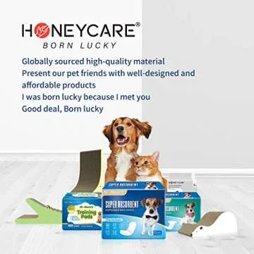 HONEY CARE All-Absorb Silicone Pad Holder for Pets