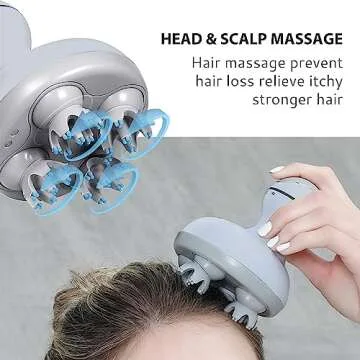 COMFIER Electric Scalp Massager for Hair Growth and Stress Relief