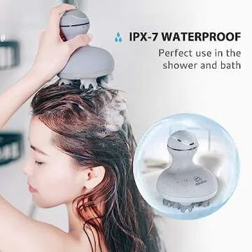COMFIER Electric Scalp Massager for Hair Growth Relief