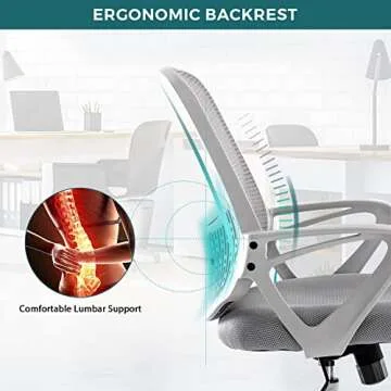 SMUG Ergonomic Home Office Chair for Maximum Comfort