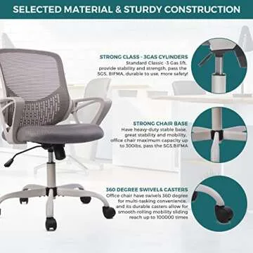 SMUG Ergonomic Home Office Chair for Maximum Comfort