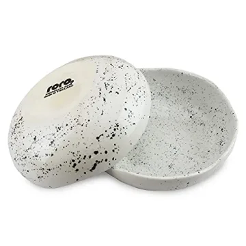 Roro Handmade Speckled Ceramic Pasta Bowls Set of 2