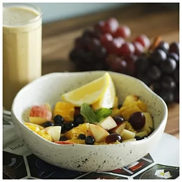 Roro Handmade Speckled Ceramic Pasta Bowls Set of 2