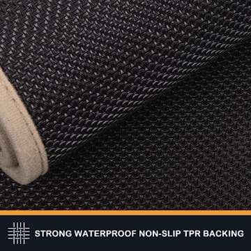 PURRUGS Dirt Trapper Door Mat 31.5" x 70", Non-Slip Machine Washable Entry Rug, Shoe Scraper, Dog Doormat, Super Absorbent Welcome Mat for Front & Back Door, Muddy Shoes & Paws, Taupe