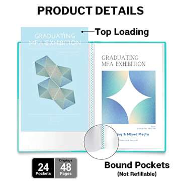 Dunwell 11x17 Portfolio Binder – Acid-Free Art Storage