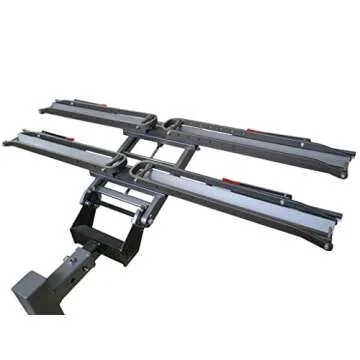 Rhino Bilt E-Bike Rack 2 Bike Double Hitch Mount w/Ramp eBike Heavy Duty