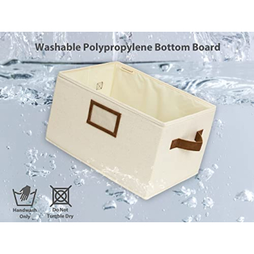 Elegant Canvas Storage Bins for Organizing Your Home