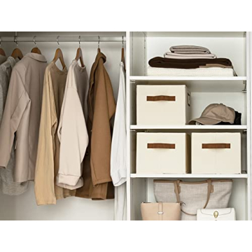 Elegant Canvas Storage Bins for Organizing Your Home