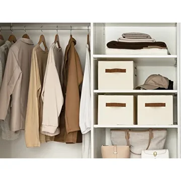 Elegant Canvas Storage Bins for Organizing Your Home