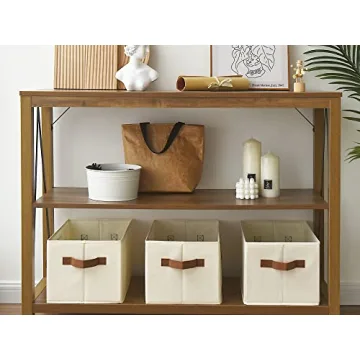 Elegant Canvas Storage Bins for Organizing Your Home