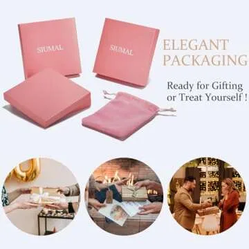 Bracelets for Women, 14K Gold Plated Bracelets for Women Trendy, 6PCS Set Dainty Stackable Paperclip Chain Link Bracelets Jewelry Gifts for Lover Mom