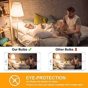 Vintage LED Edison Bulbs 60 Watt Equivalent Dimmable 7W ST58 LED Filament Light Bulbs Warm White 3000K Antique Style Lighting High Brightness 800LM E26 Medium Base Clear Glass for Home Office, 12 Pack