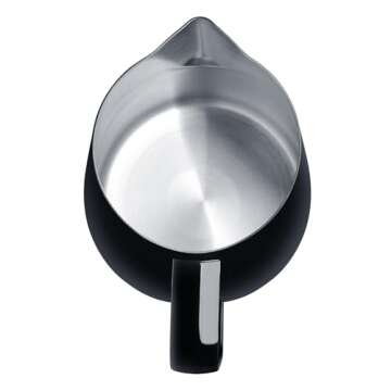 Normcore Steaming Pitcher, 15.2 oz Milk Frother Jug with Round Spout, Premium Barista Tools for Prec...
