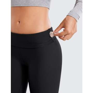 Warm Fleece Lined High Waisted Leggings for Women